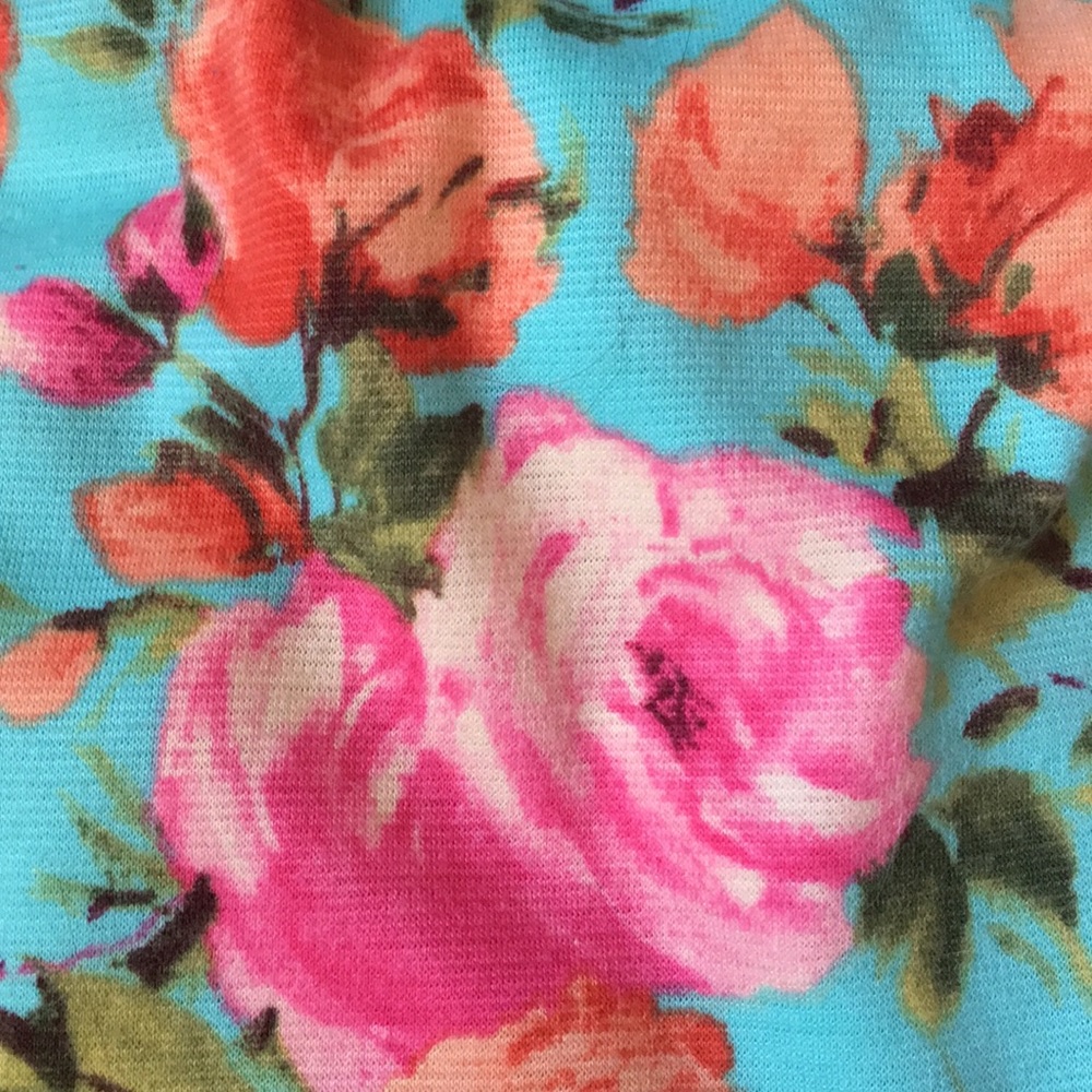 Floral peplum top - Picture 7 of 7